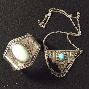 CUFF AND NECKLACE